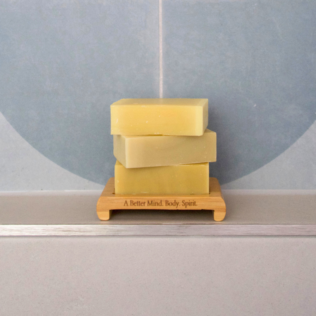 Organic Castor Oil Soap Bar - Bergamot & Cedarwood-3