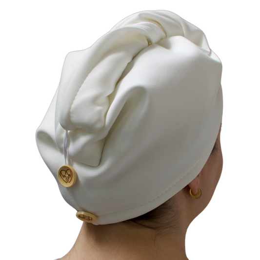 Organic Cotton Castor Oil Hair Wrap-0